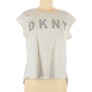 DKNY Women's Sport Sleeveless Logo Print T-Shirt